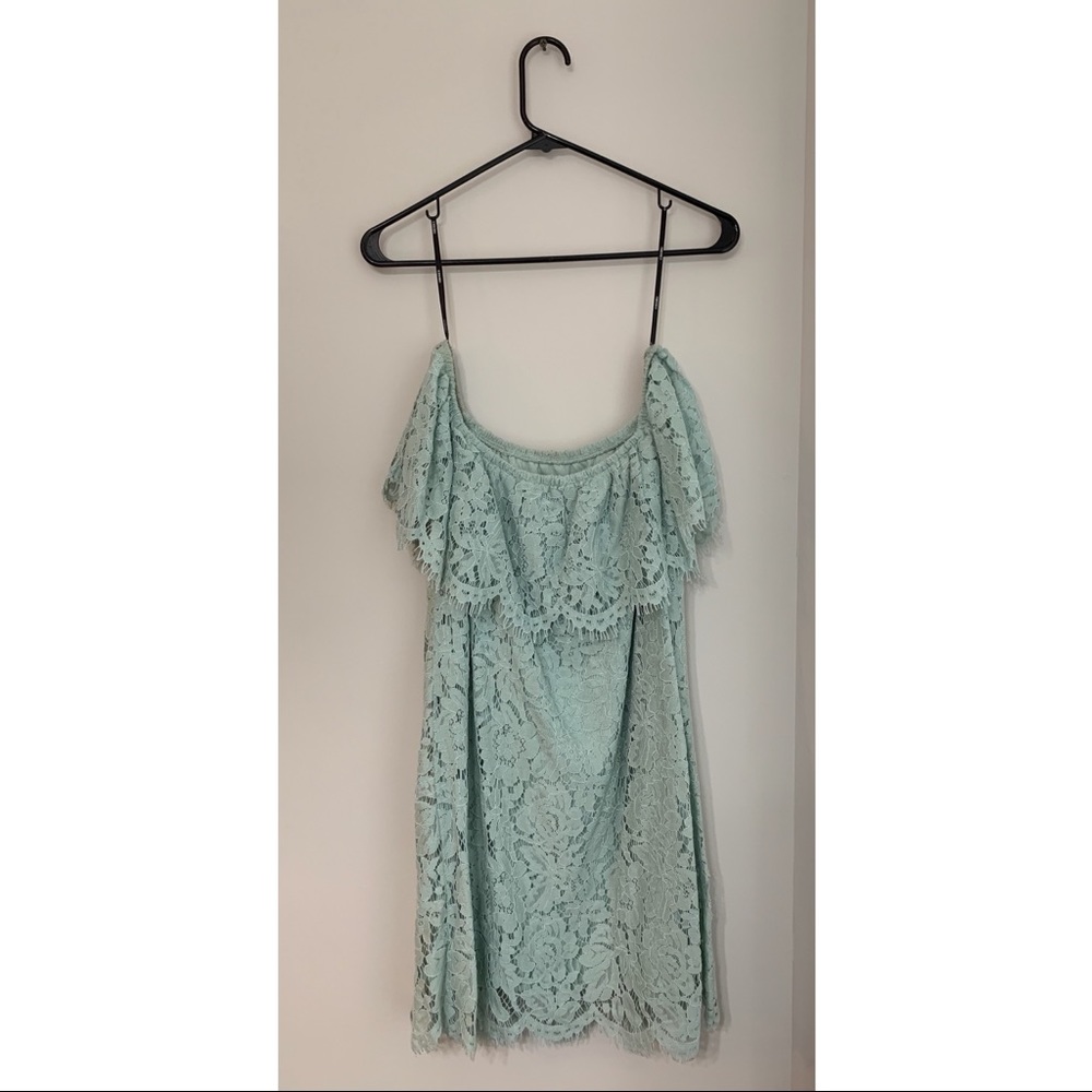 Mint Laced Dress